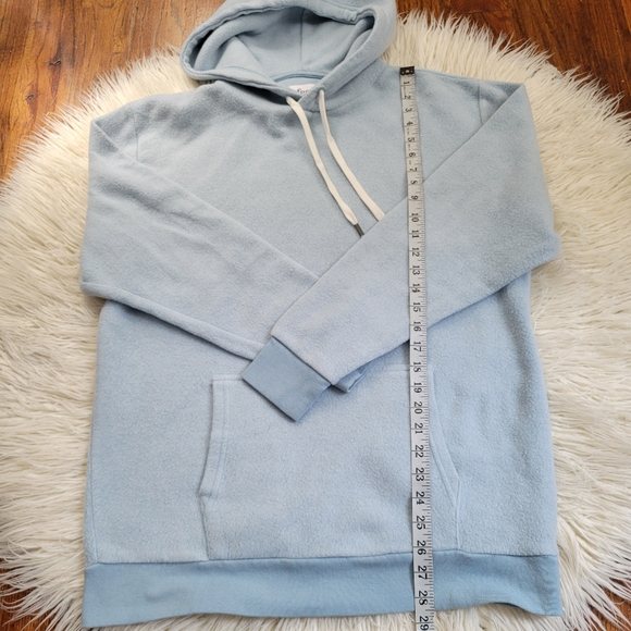 Feat women Burr blue blanket blend  soft cozy hoodie - Picture 4 of 11
